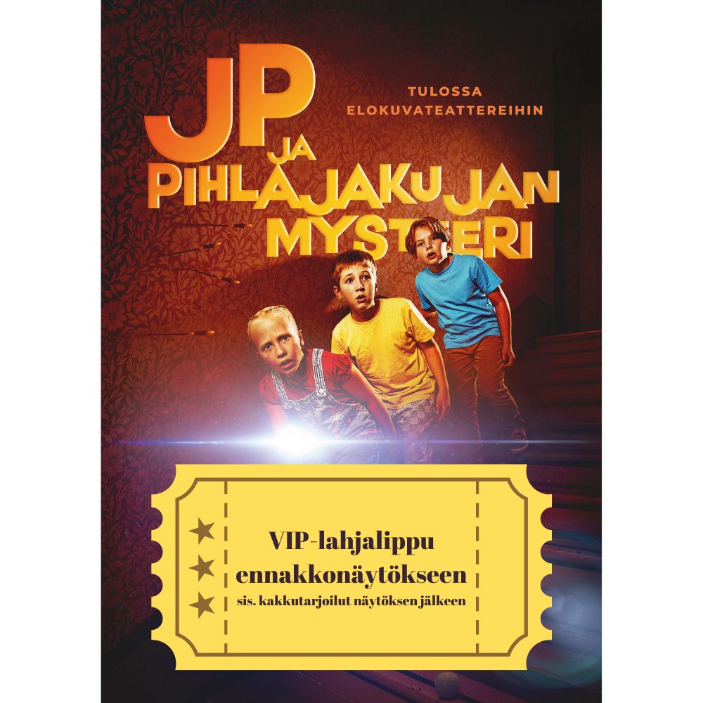 VIP-lahjalippu ennakkonäytökseen (itse jaettavaksi)